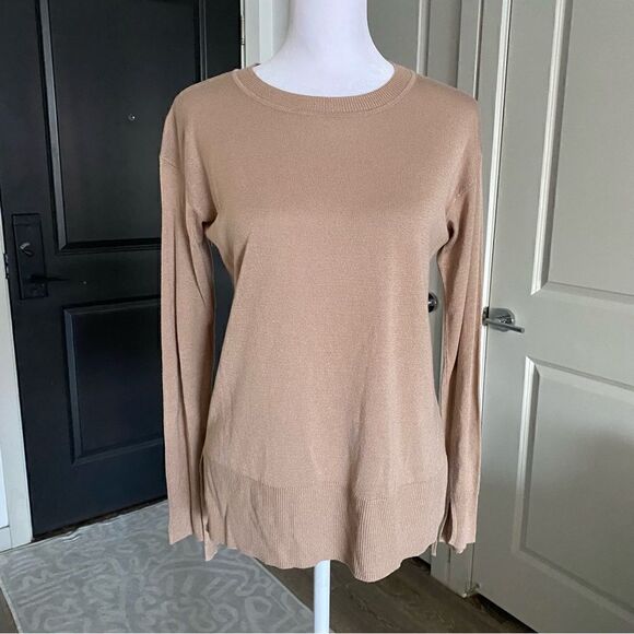 H&M Tan Crewneck Sweater Size XS - Picture 3 of 5